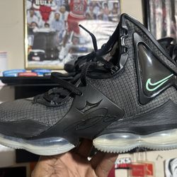 Nike Air Lebron 19 Dark Aqua Glow In The Dark Size 11.5