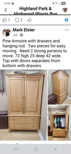 Pine Armoire