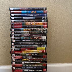 Ps2 Video Games $10 each