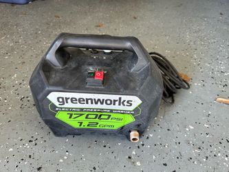 Greenworks 1700 PSI Electric Pressure Washer