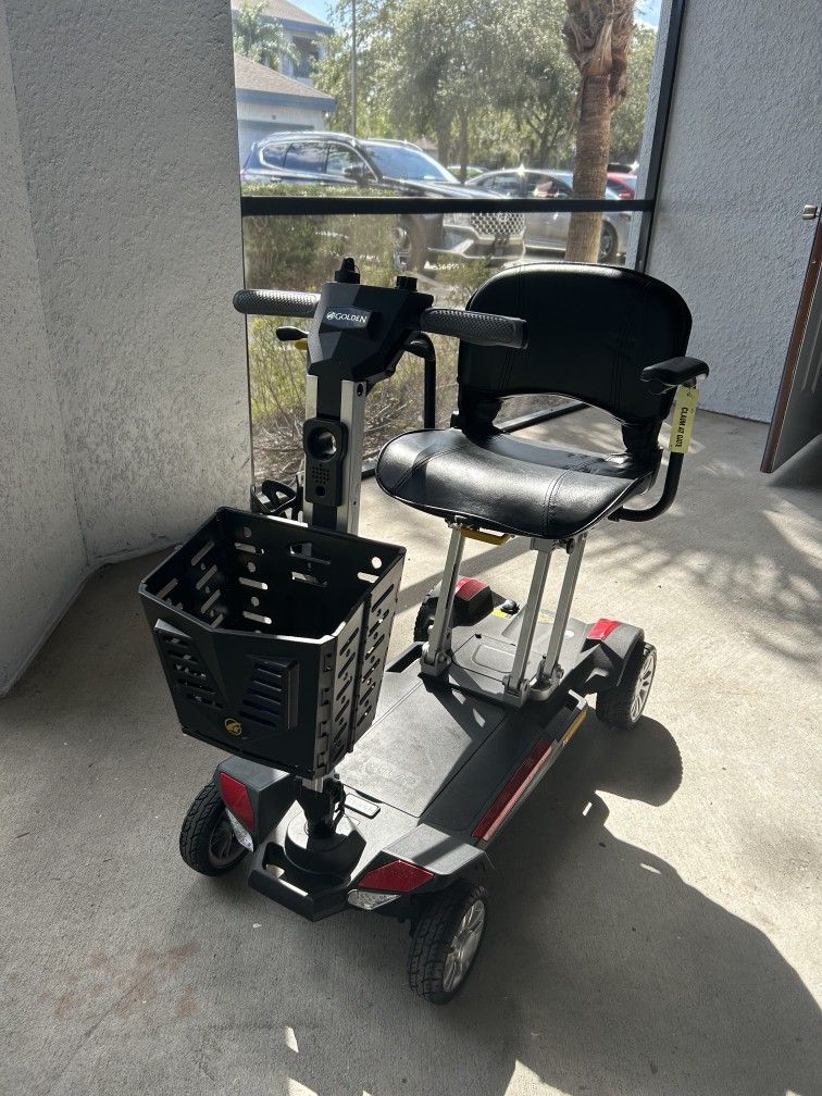 Buzz around carry on scooter foldable.