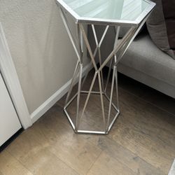 Silver End Table 