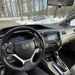 Honda Civic 2014 Red. 