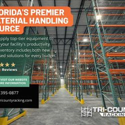 Used Industrial Pallet Racks Beams Uprights Wire Decks Teardrop Racking 