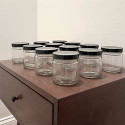 12-Pack Glass Jar & Lid Set from Amazon