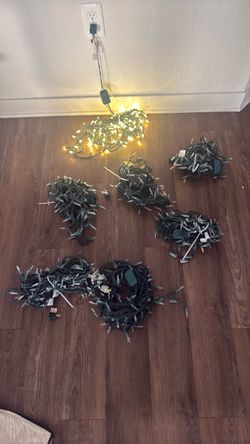 Christmas lights white LED