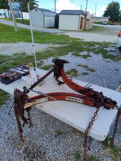 Heavy Duty Tow Bar. (With Steel Bumper That Can Be Used For Towing)
