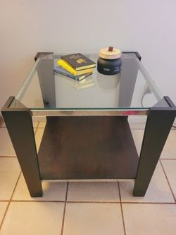 Glass Square Coffee Table