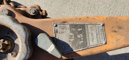 1.5 Ton Puller & Hoist