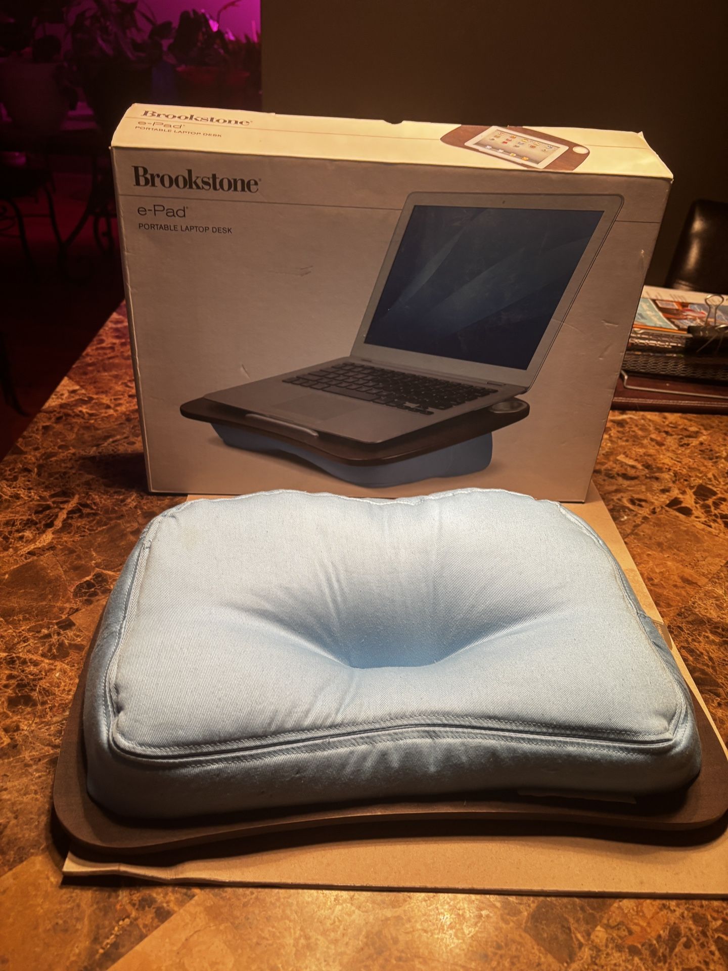 Brookstone e-pad Portable Laptop Desk