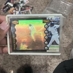 Old Hologram Baseball Card