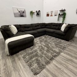 Gray Sectional Couch - Free Delivery 