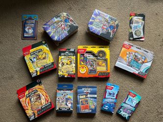 Pokémon TCG Sealed Collection Lot – 13 New Items, Tins, Battle Decks & Booster Packs