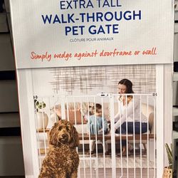 TOP-PAW WALK-THROUGH PET GATE