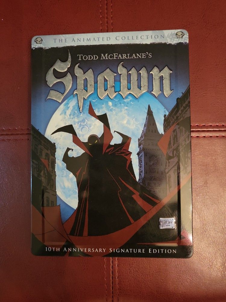 Spawn Animated Complete Seasons 1-3 In Metal Collectors Tin DVD 