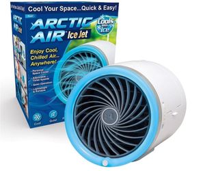 Air Cooler, 3-Speed Room Cooler with Reusable Ice Packs, Portable Cooler