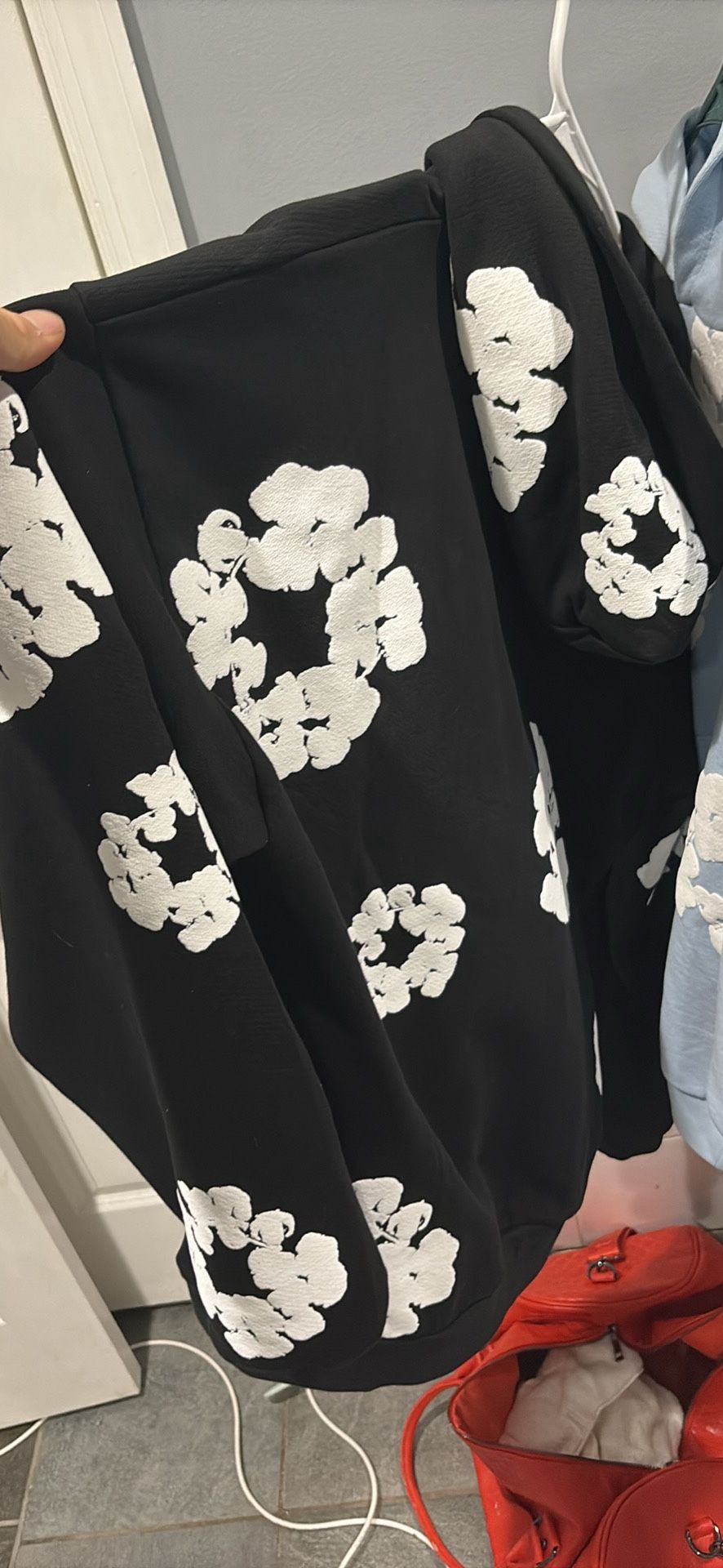 Denim tears black hoodie