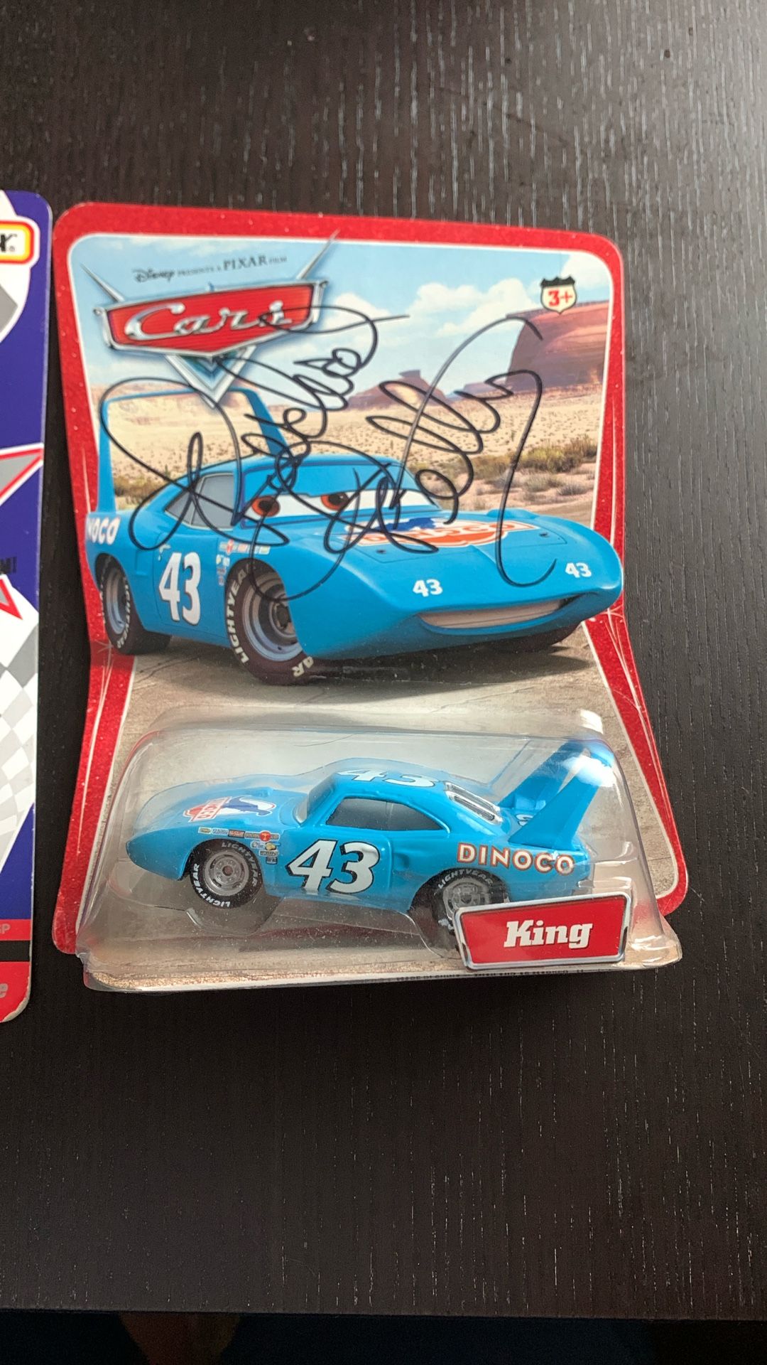 Richard Petty Signed Disney Cars ( King )