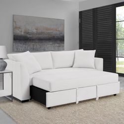 Costco Thomasville Marion Fabric Convertible Sofa $300