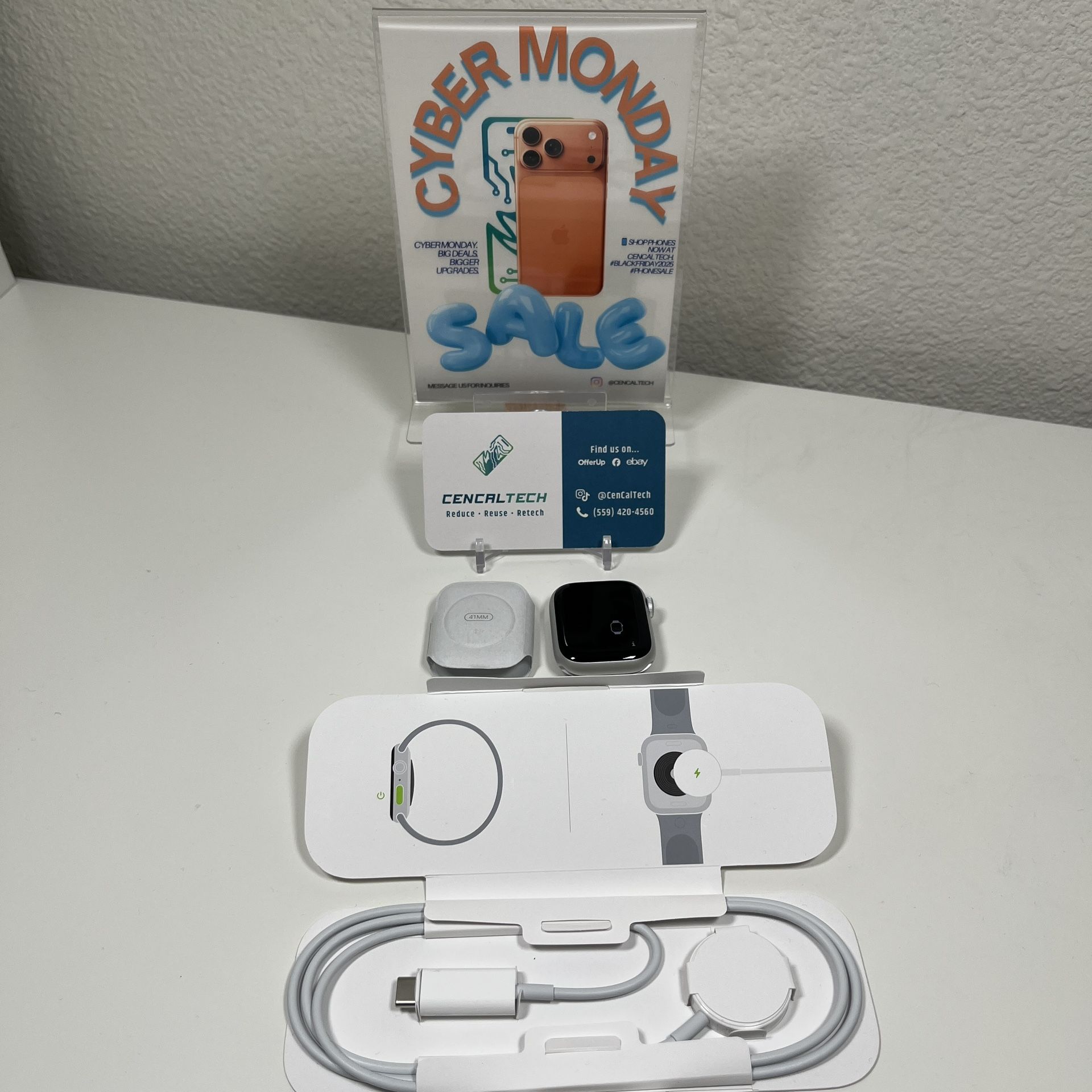 New Apple Watch Series 9 41mm GPS. No box