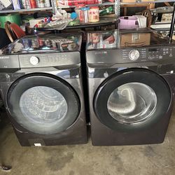  ✨ Like-New 2024 Samsung Stackable Gas Washer & Dryer – Excellent Deal! ✨