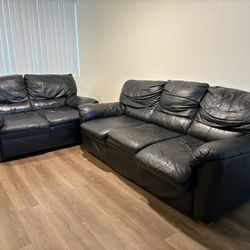 Black Couches 