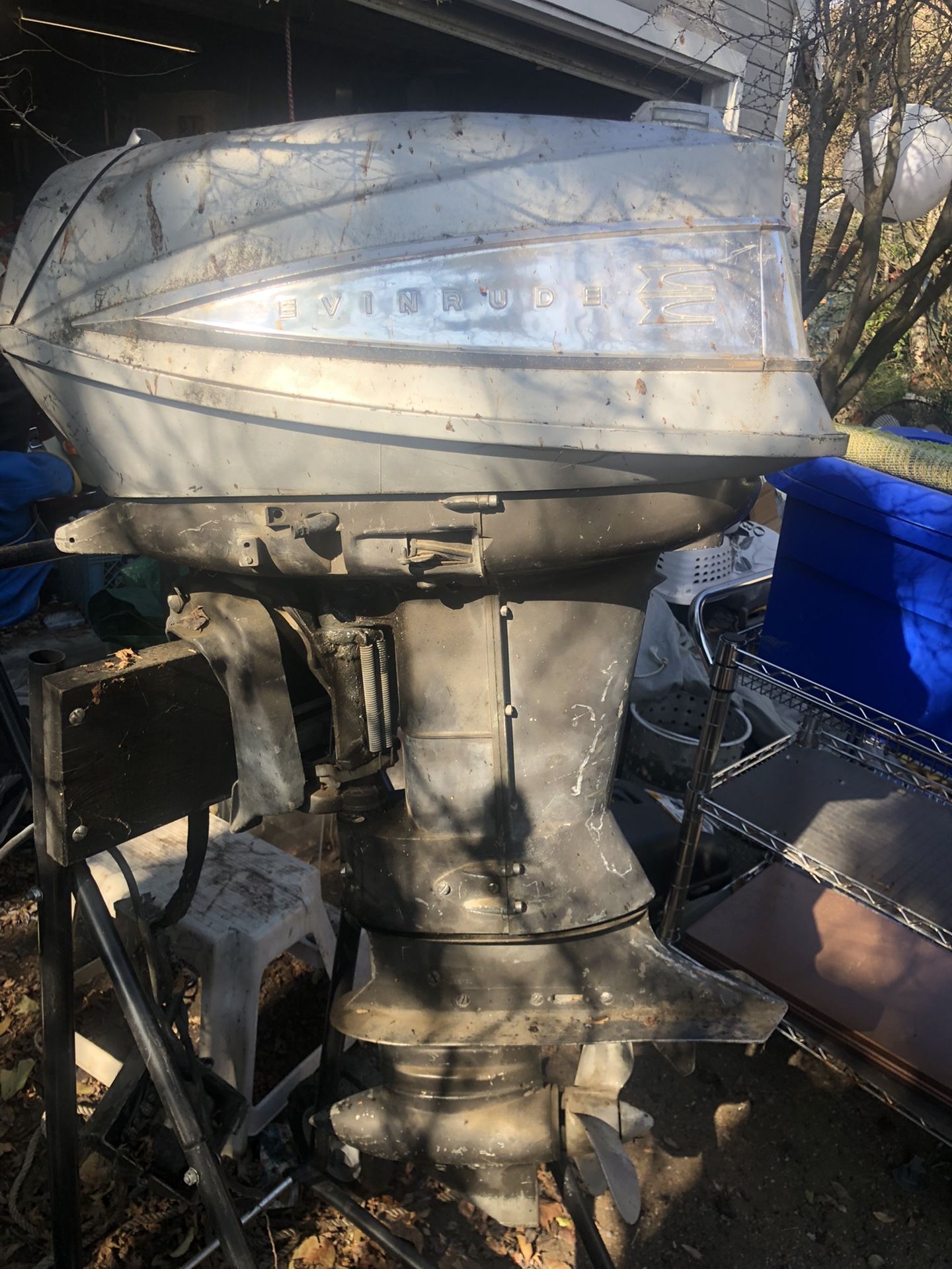 1962 Evinrude Lark IV 40hp short shaft
