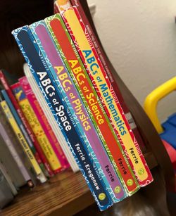 4 Books ABC OF SCIENCE PHYSICS SPACE MATH