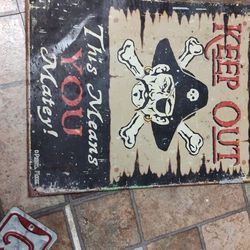 Vintage Metal Signs