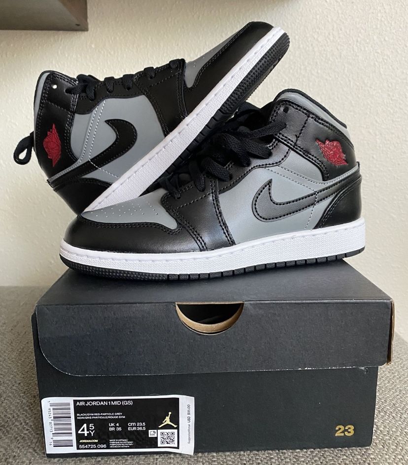 OBO Jordan 1 Mid Shadow Red (GS)