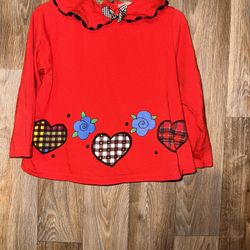 Vintage Buster Brown Long Sleeves Top For Girls Size 4T