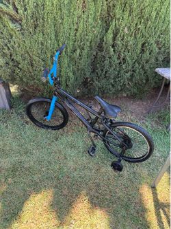 Bike with training wheels
