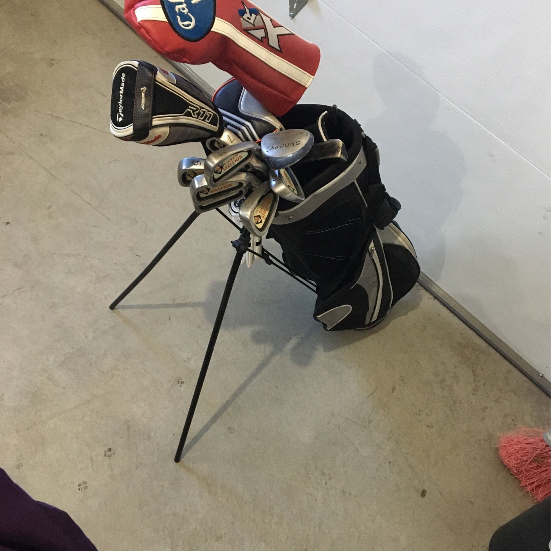 Golf Clubs And Bag