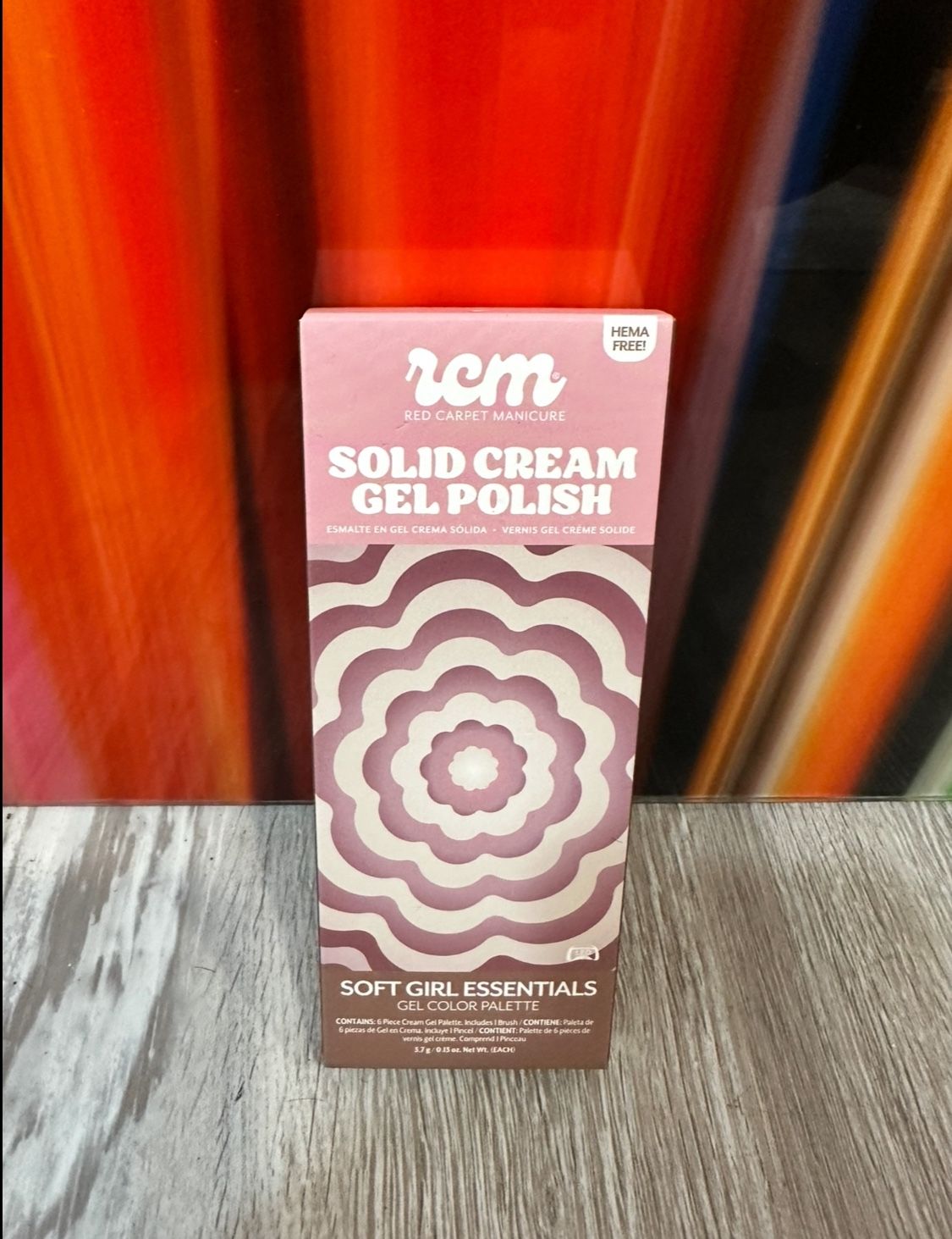 Red Carpet Manicure Solid Cream Gel Polish Palette in "Soft Girl Essentials"