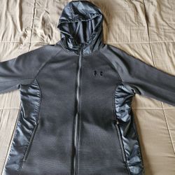Under Armor Mens Fleece Jacket Sz L