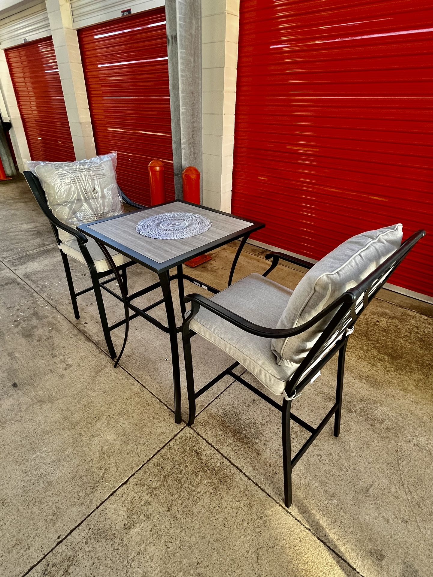Allen Roth Paver Design Allen + Roth Atworth Set Of 2 Brown Metal