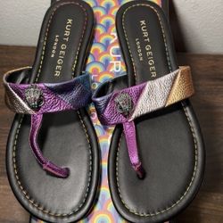 multicolor kurt sandals