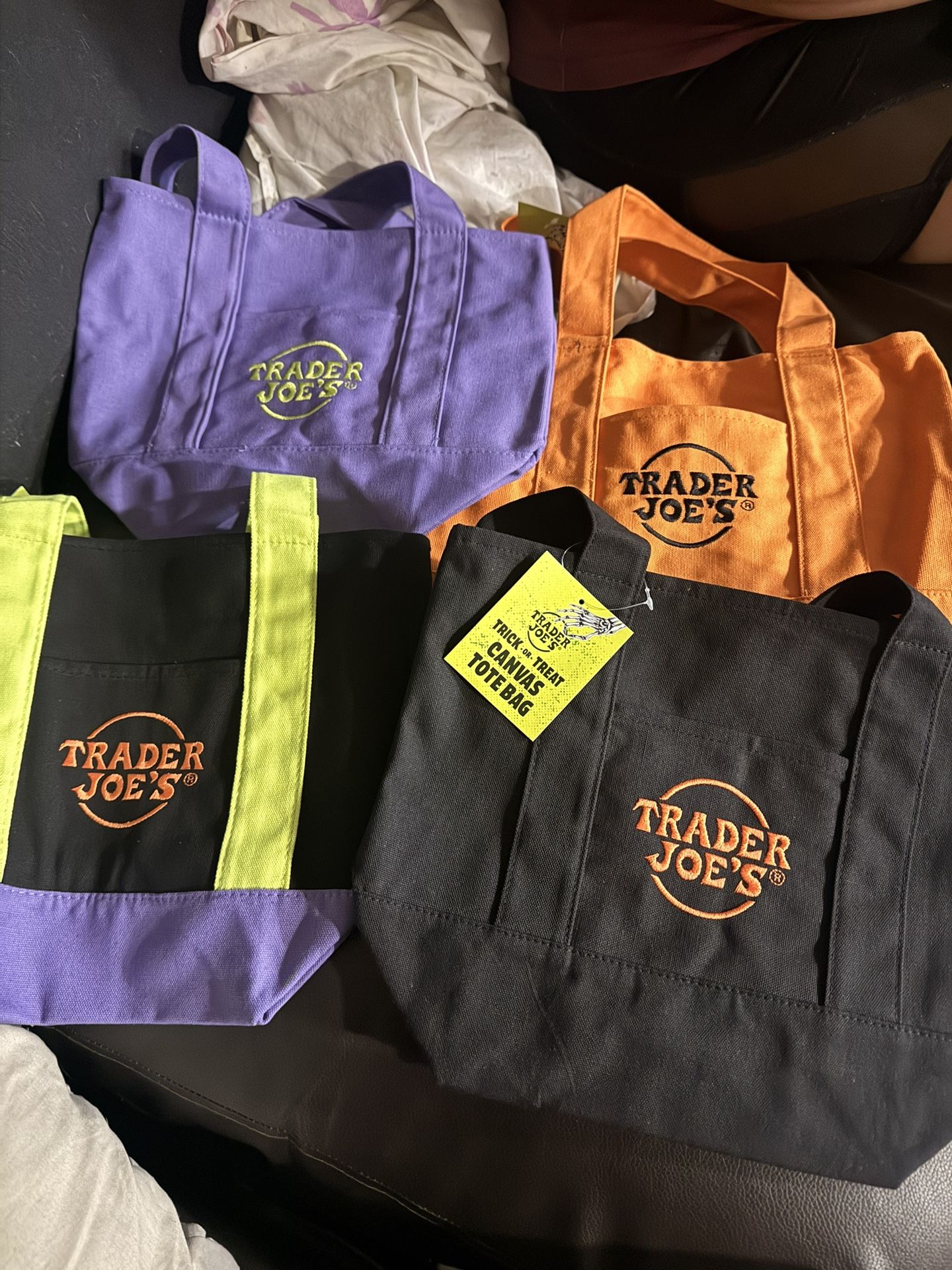 Trader Joe’s Halloween Tote bags 