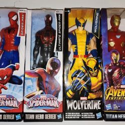 MARVEL FULL SIZE 12IN ACTION FIGURES