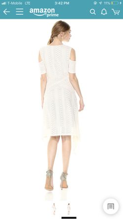 New BCBG White dress size Medium