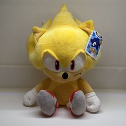 Super Sonic plush