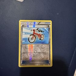 Trainer Bicycle Pokémon Card