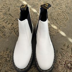 Doc Marten White Boots 