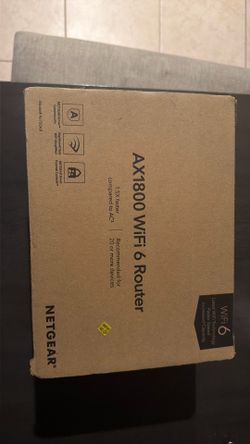 WiFi  AX1800 6 router Nether