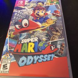 SUPER MARIO ODYSSEY - Game + Box - SWITCH