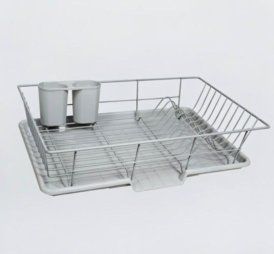 NEW Factory Sealed Dish Drying Rack Set – 12 Pack (Wholesale Lot)