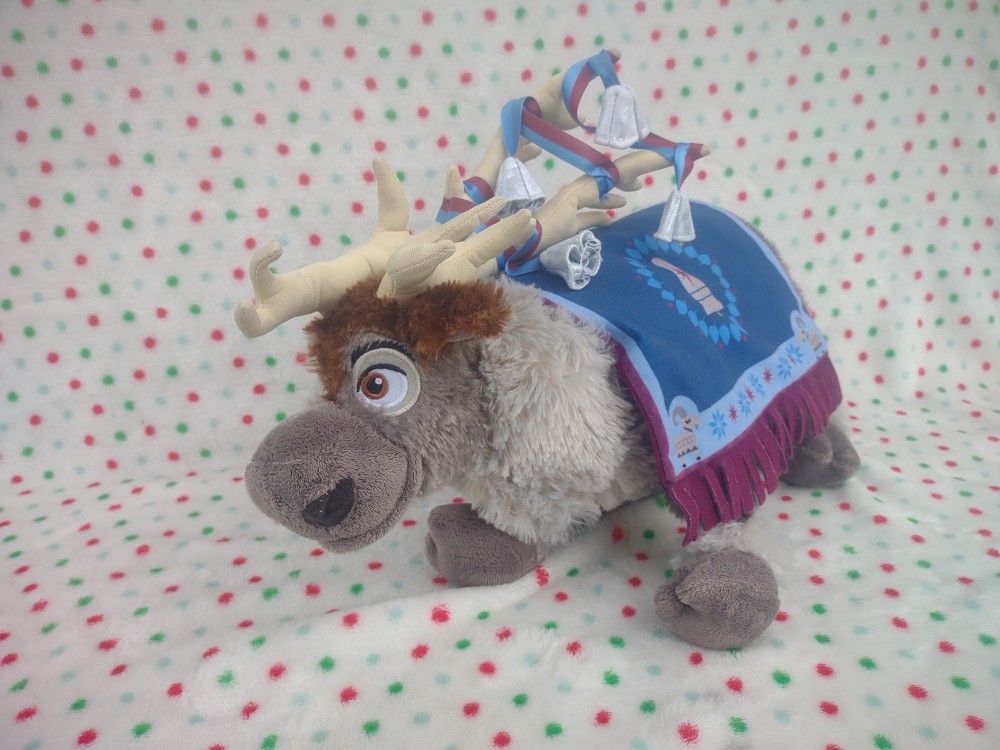 FROZEN SVEN Plush Reindeer 17” Stuffed Animal Moose Disney Christmas