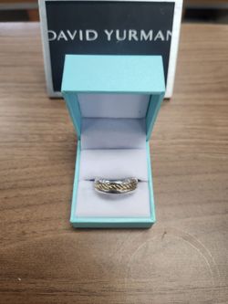 David Yurman Two-Tone Band Ring