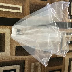 Veil. White. New