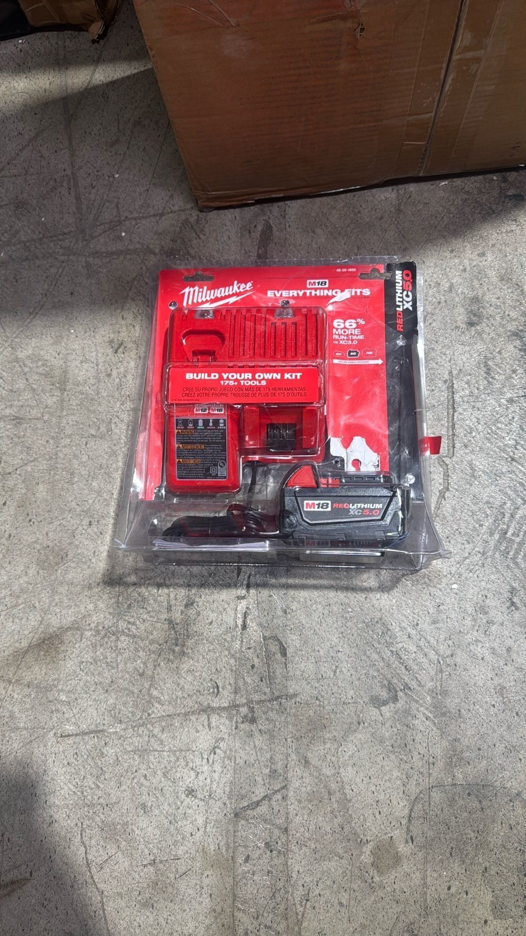 Milwaukee 48-59-1850 M18 Xc 5.0 Starter Kit